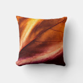 Brown leather textureleather,abstract,antique,back クッション (正面)