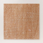 Brown Linen Canvasテクスチャ背景 ジグソーパズル (横)
