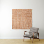 Brown Linen Canvasテクスチャ背景 タペストリー (インサイチュ)