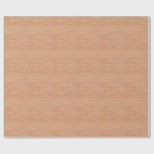 Brown Linen Canvasテクスチャ背景 ラッピングペーパー (フラット)