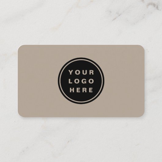 Brown Logo 名刺 (裏面)