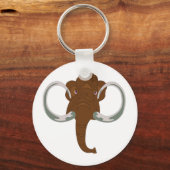 Brown Mammoth Keychain キーホルダー (正面)