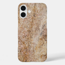 Brown Marble Swirled -adjusts for all cases iPhone 16 Plusケース