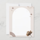 Brown Minimalist Bohoノート空白の (正面)