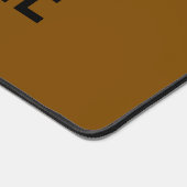 Brown mouse pad デスクマット (コーナー)
