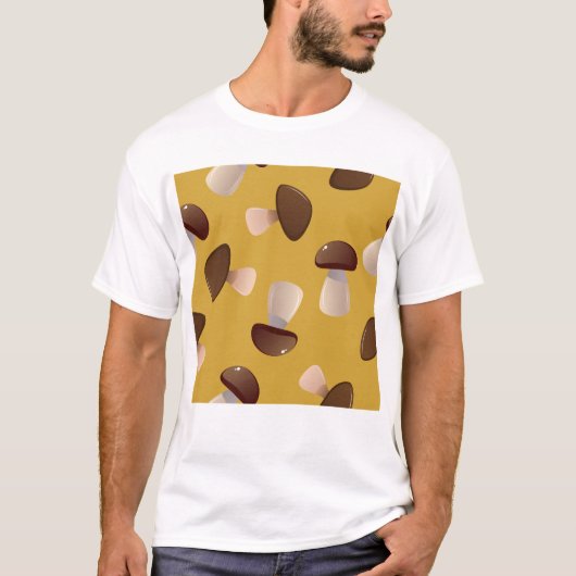 Brown Mushrooms Tシャツ (正面)