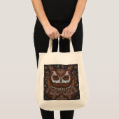 Brown owl トートバッグ (正面(商品))