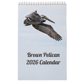 Brown Pelican 2025カレンダー カレンダー