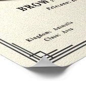 Brown Pelican Zoology Series Poster ポスター (角)