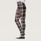 Brown Plaid レギンス (左)