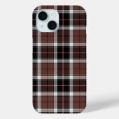 Brown Plaid Case-Mate iPhoneケース (裏面)