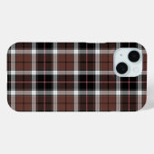 Brown Plaid Case-Mate iPhoneケース (裏面 (横))