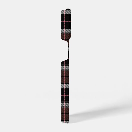 Brown Plaid iPhoneケース (右側面)