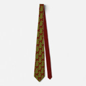 Brown Poodle Necktie ネクタイ (正面)