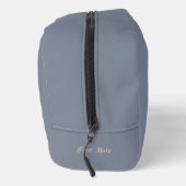 Brown Sailing Boat and Name on Gray ドップキット (右)