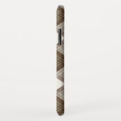 Brown Scottish Tartan Plaid Pattern Gift Case-Mate iPhoneケース (裏面/右)
