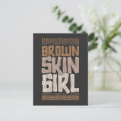 Brown Skin Girl ポストカード (スタンド正面)