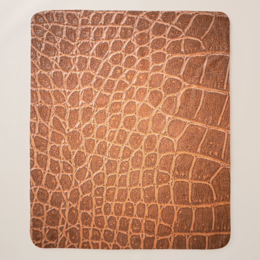Brown skin leather texture backgroundskin,abstract シェルパブランケット (正面)