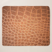 Brown skin leather texture backgroundskin,abstract シェルパブランケット (正面(横))