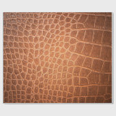 Brown skin leather texture use for background ラッピングペーパー (フラット)