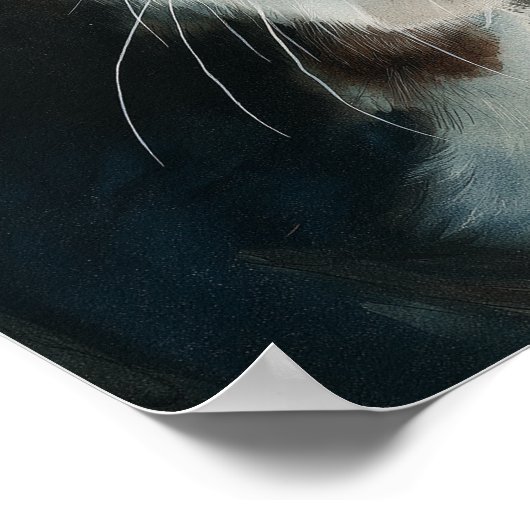 Brown springer spaniel  ポスター (角)