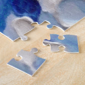 Brown Squirrel in the Snow ジグソーパズル (側面)