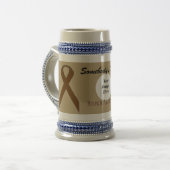 Brown Standard Ribbon Tmpl by Kenneth Yoncich ビールジョッキ (正面左)
