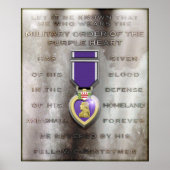 Brown Stone "PURPLE HEART" ポスター (正面)