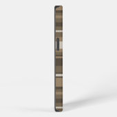 Brown stripes Case-Mate iPhone case iPhoneケース (右側面)