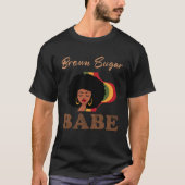 Brown Sugar Babe 4 Tシャツ (正面)