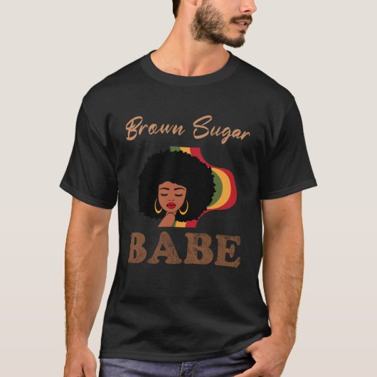 Brown Sugar Babe  4 Tシャツ (正面)