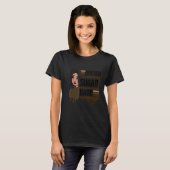 Brown Sugar Babe Proud Black Women African Pride Tシャツ (正面フル)