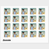 Brown Sugar Babes Stickers 3 スクエアシール (シート)