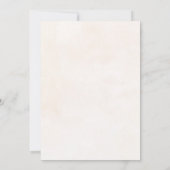 Brown Teddy Bear Plane Thank You Card (裏面)