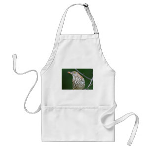 Brown Thrasher w/Catch Of The Day Gift Aparrel スタンダードエプロン