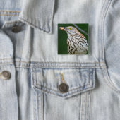 Brown Thrasher w/Catch Of The Day Gift Aparrel 缶バッジ (インサイチュ)