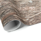 BROWN TIGER IN WALKING GESTURE ラッピングペーパー (ロールコーナー)