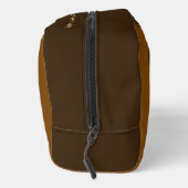 Brown Toiletryバッグfor Man/Father ドップキット (右)