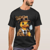 Brown Trench CoatのDuck刑事 Tシャツ (正面)