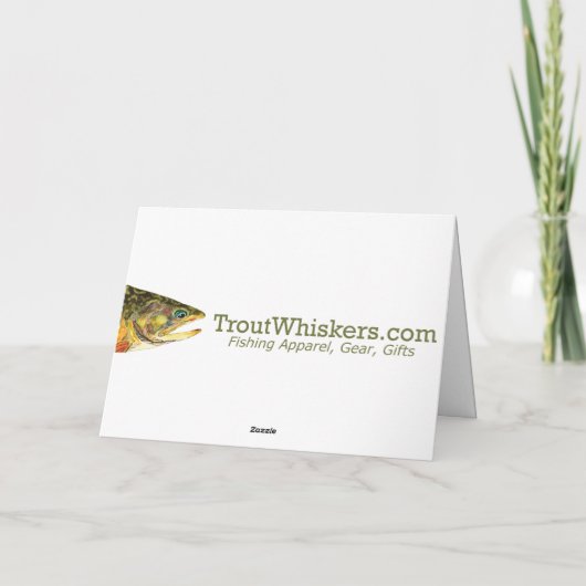 Brown Trout Fishing カード (裏面)