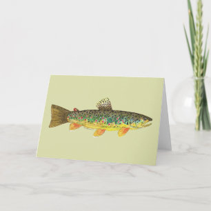 Brown Trout Fishing カード