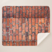 Brown wall brick シェルパブランケット (正面(横))