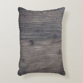 Brown wooden board アクセントクッション (正面(垂直))