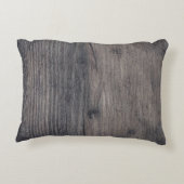 Brown wooden board アクセントクッション (裏面)