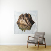 BROWN WOODEN FRAME タペストリー (インサイチュ)