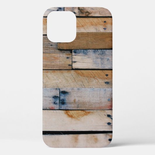 Brown wooden wall Case-Mate iPhoneケース (裏面)