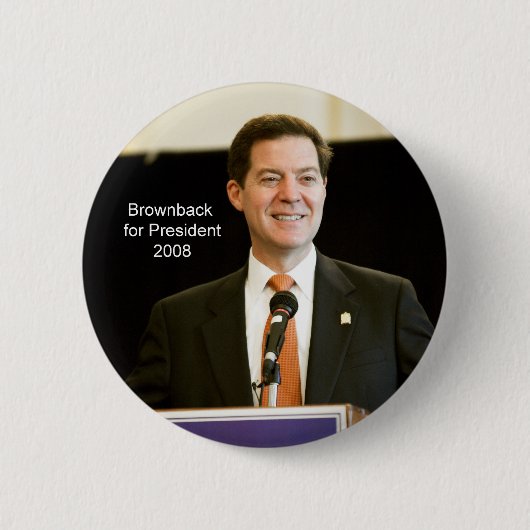 Brownbackの写真ボタン 缶バッジ (正面)