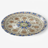 BrownfieldキプロスPolychrome 19C 9"紙皿 ペーパープレート (アングル)