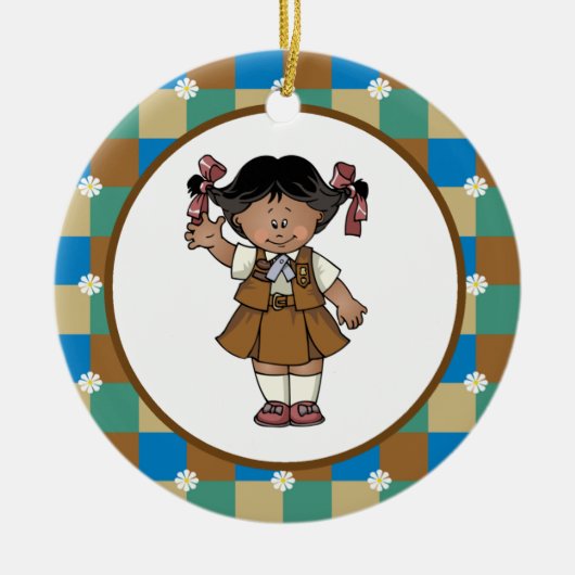 Brownie3 セラミックオーナメント (正面)