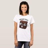 Brownie Points Funny Snack Pun Tシャツ (正面フル)